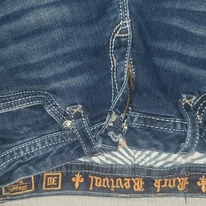 Hardly worn Rock Revival Jeans